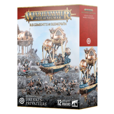 Age of Sigmar : Kharadron Overlords – Régiment de Renom : Les Corsaires de Drekki