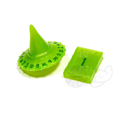 Set de 2 Dés JDR Polyhero Dice : Wizard