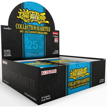 Yu-Gi-Oh! JCC - Boite de 24 Boosters Collection Rareté du 25e Anniversaire II
