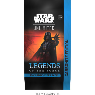 Star Wars Unlimited : Legends of the Force - Booster Carbonite Edition